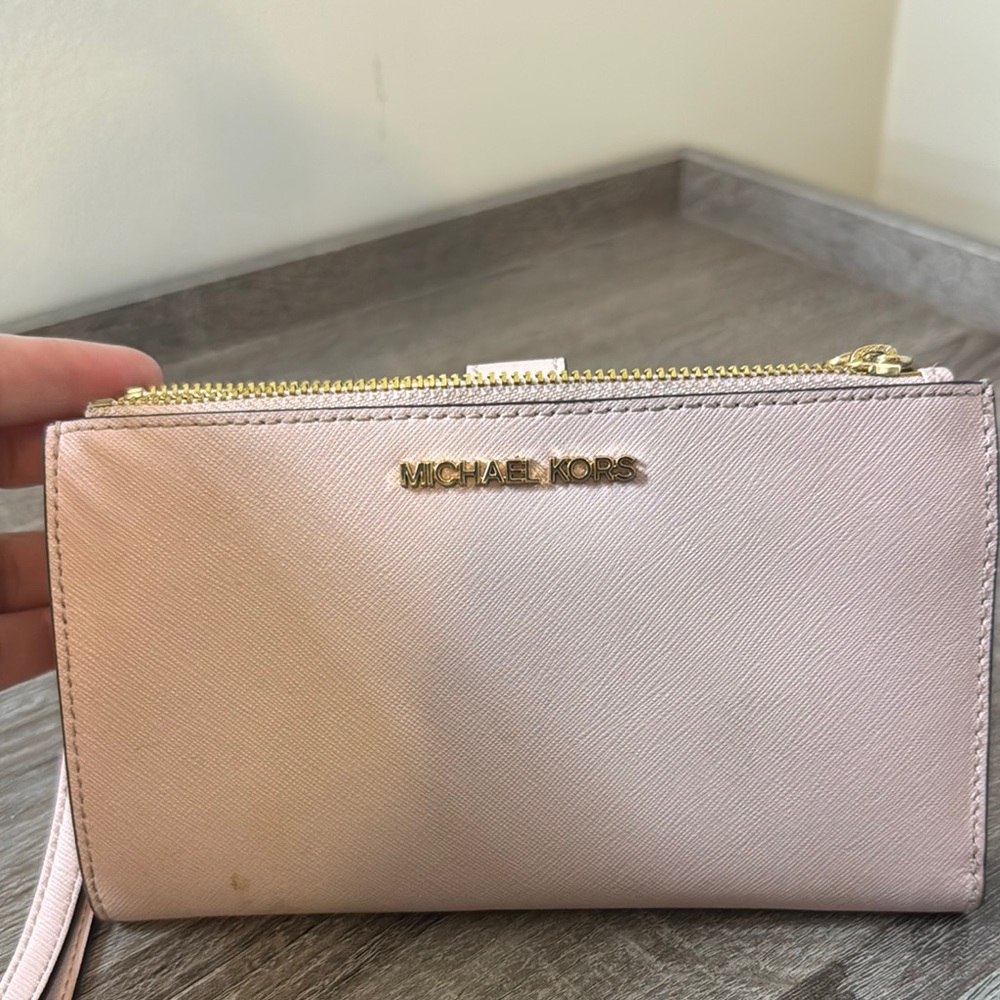 Michael Kors Pink Wristlet